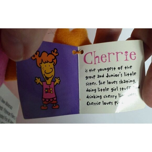 VTG Sonic Cherrie Plush 10.5" Toy Doll Wacky Pack C3 Rocket RARE Collectible HTF - Picture 7 of 8